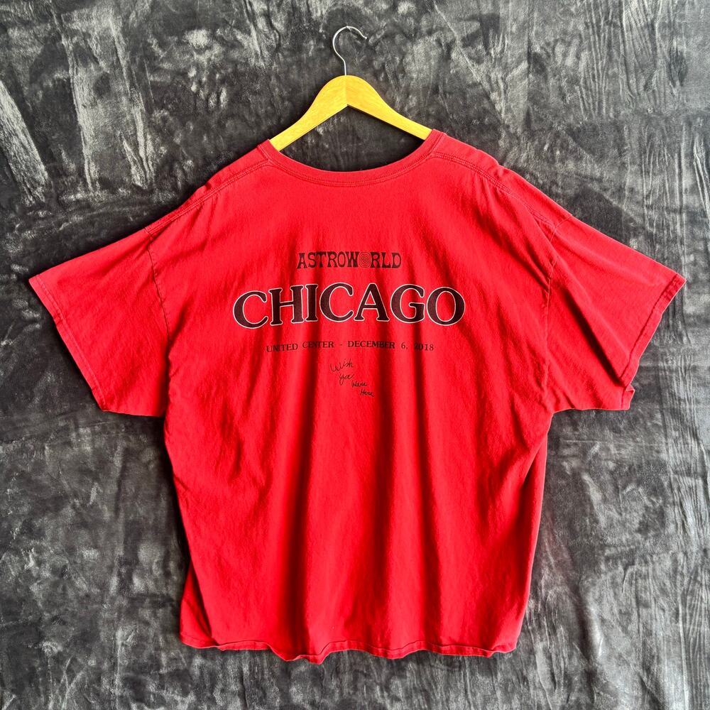 Travis Scott Astro World Exclusive Chicago Tee